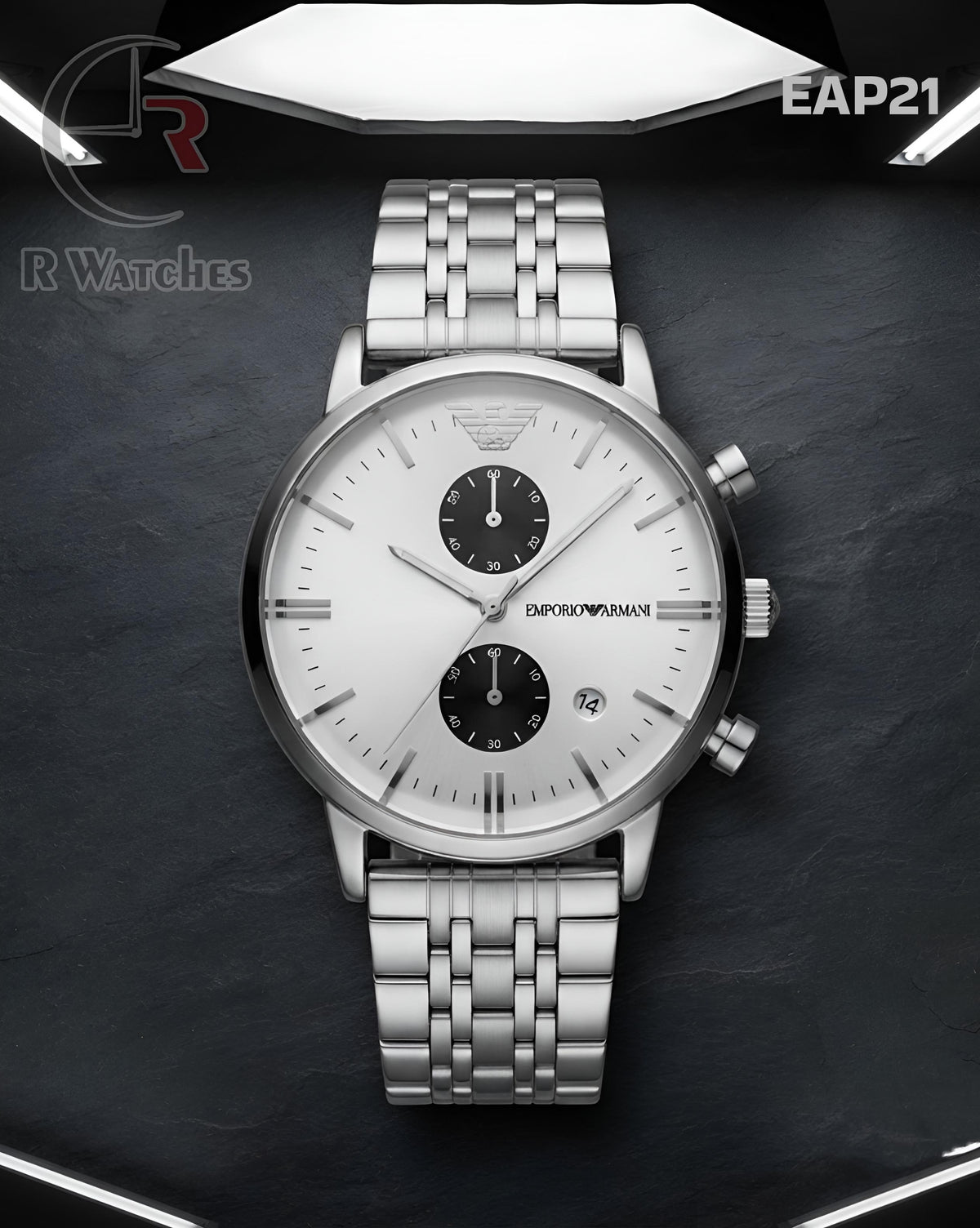 (SS)🖤⬆️⭐ Armani Silver White (EAP21)