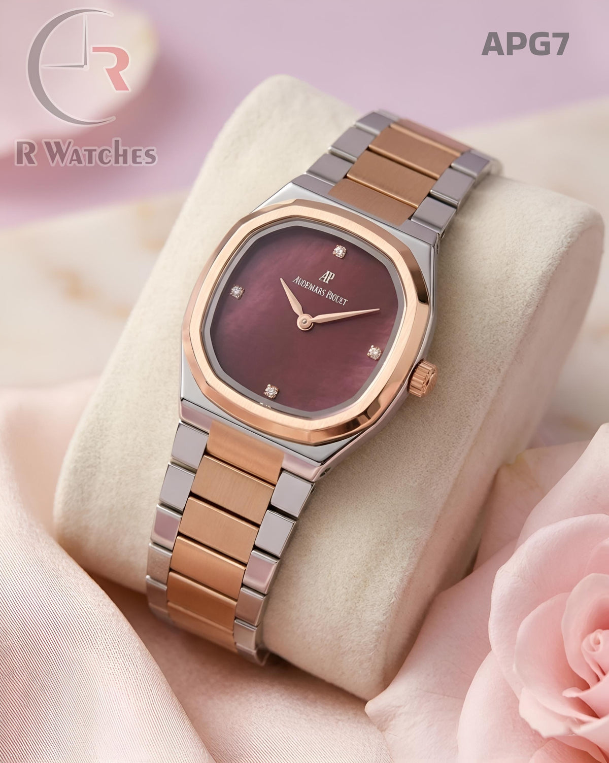 (OS)🖤⬆️ AP Girls Rose Gold Maroon (APG7)