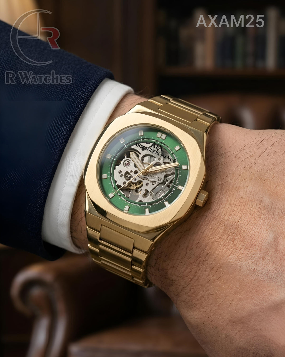 (OS)🖤⬆️ AX Automatic Gold Green (AXAM25)