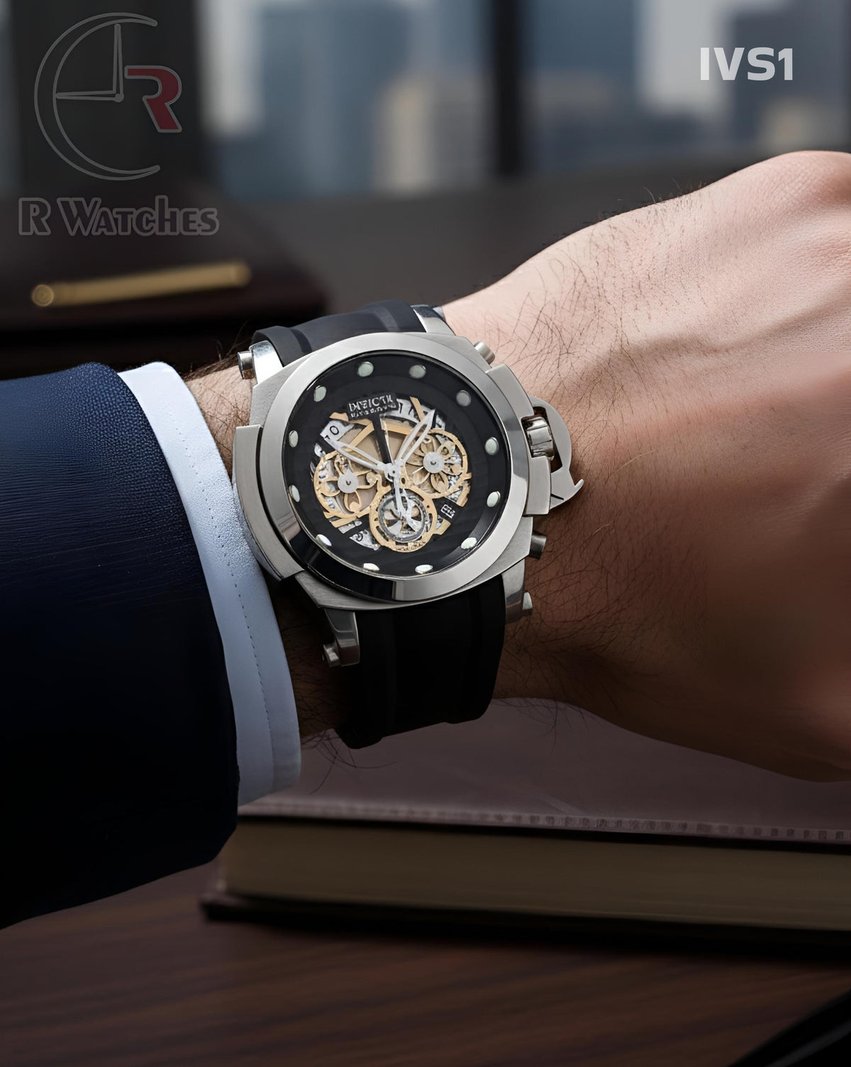 (OS)🖤⬆️ Invicta silicon silver (IVS1)