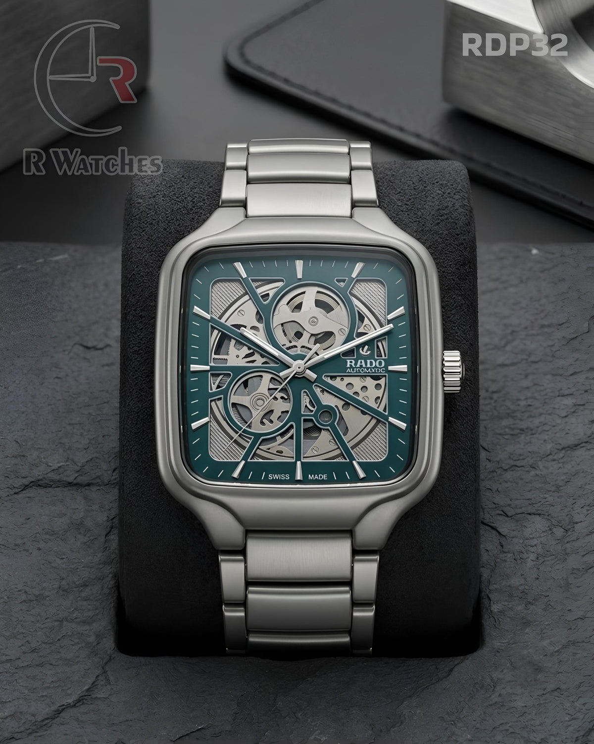 (OS)🖤⬆️ Rado Machinery Silver Green (RDP32)