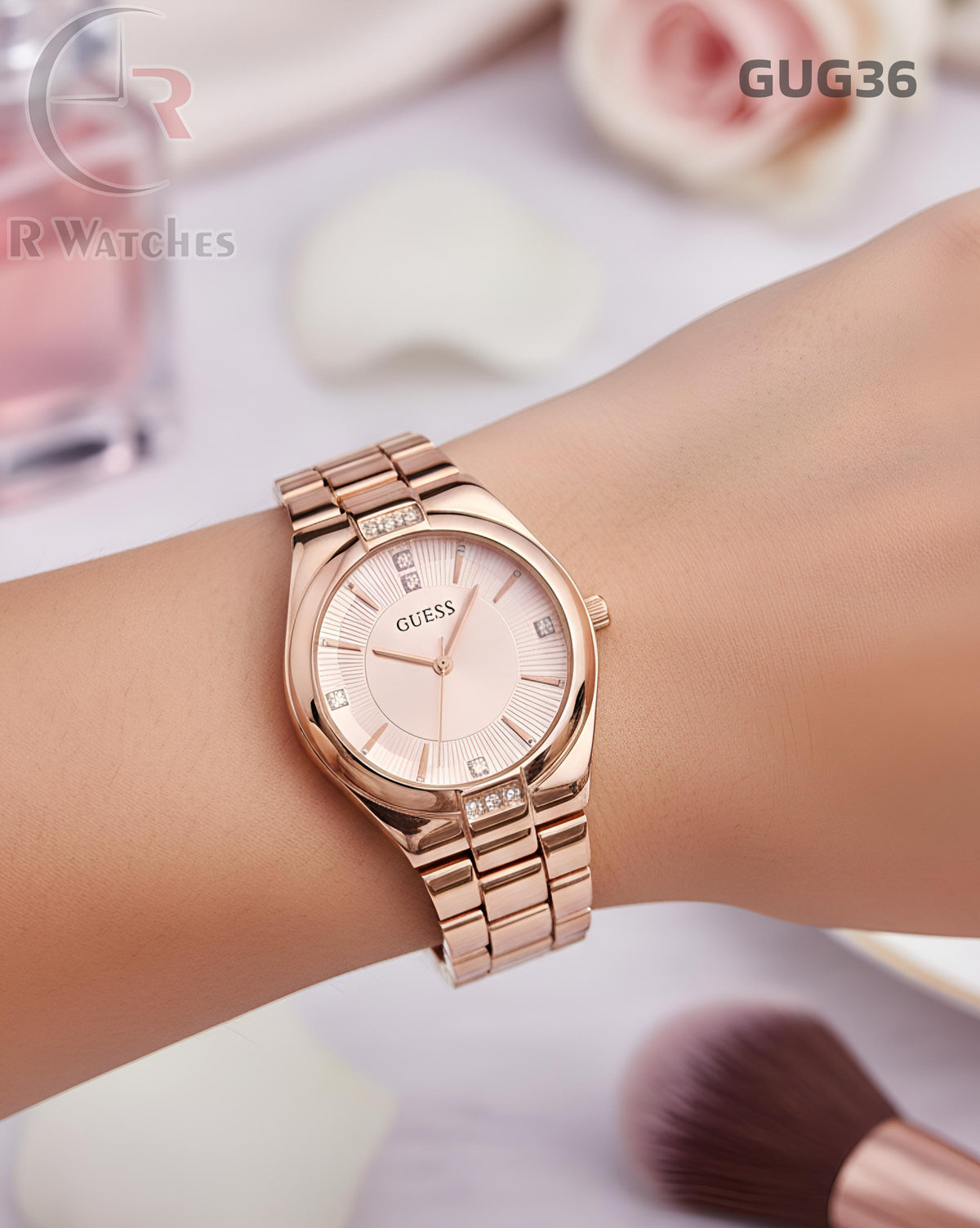 (OS)🖤⭐ Guess girls rose gold pink (GUG36)