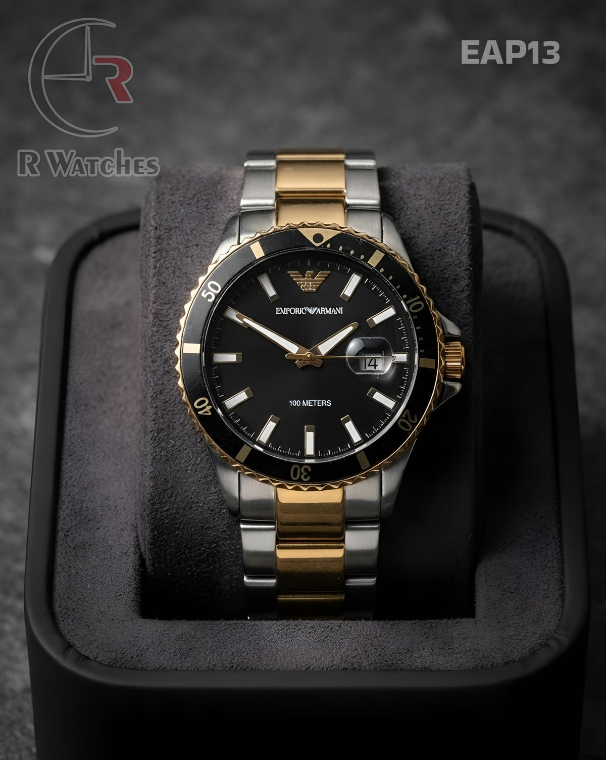 (OS)🖤⬆️⭐ Armani Dual Tone Black (EAP13)