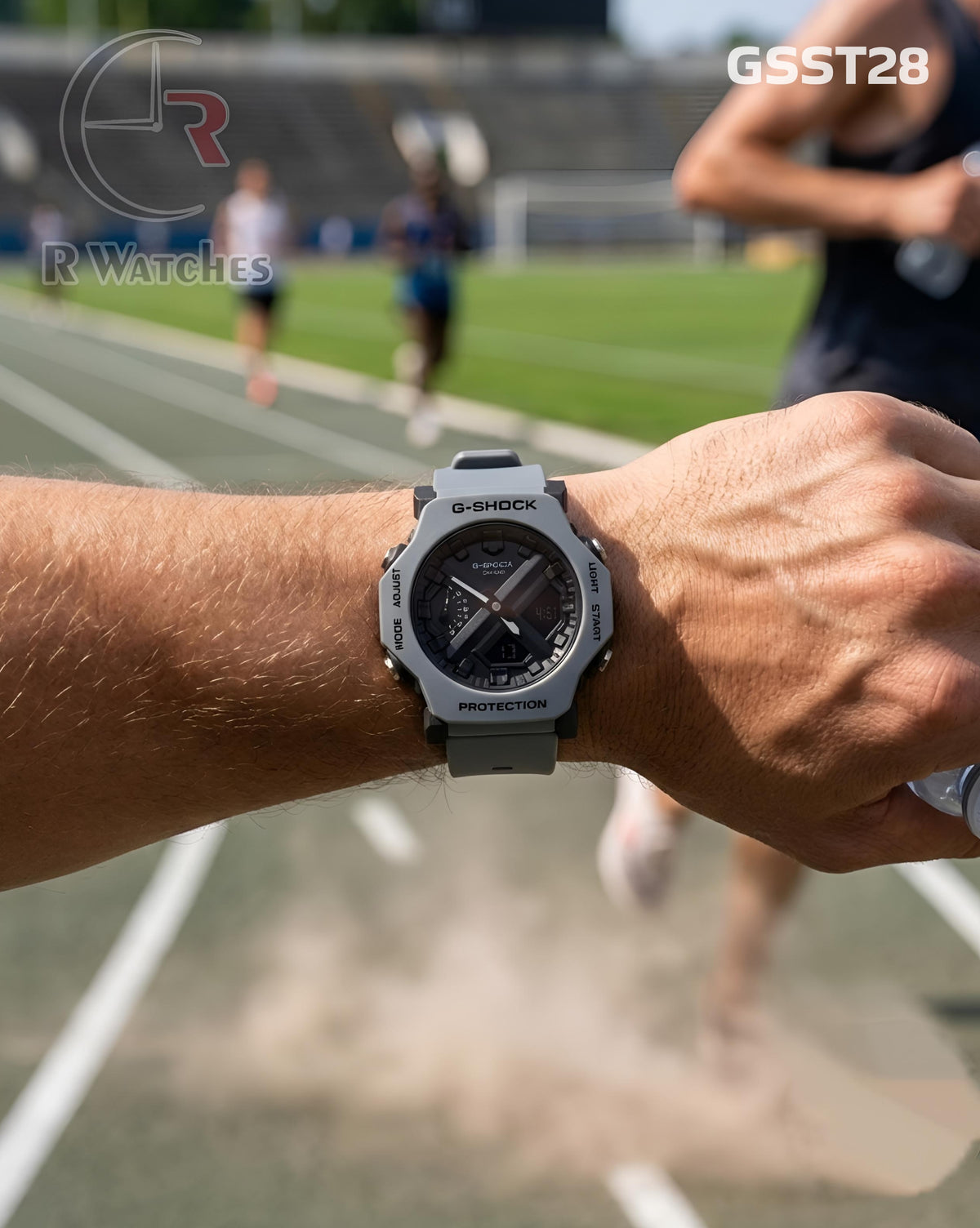 (SS)🖤⬆️🔁⭐ G-Shock Cross Black Grey (GSST28)