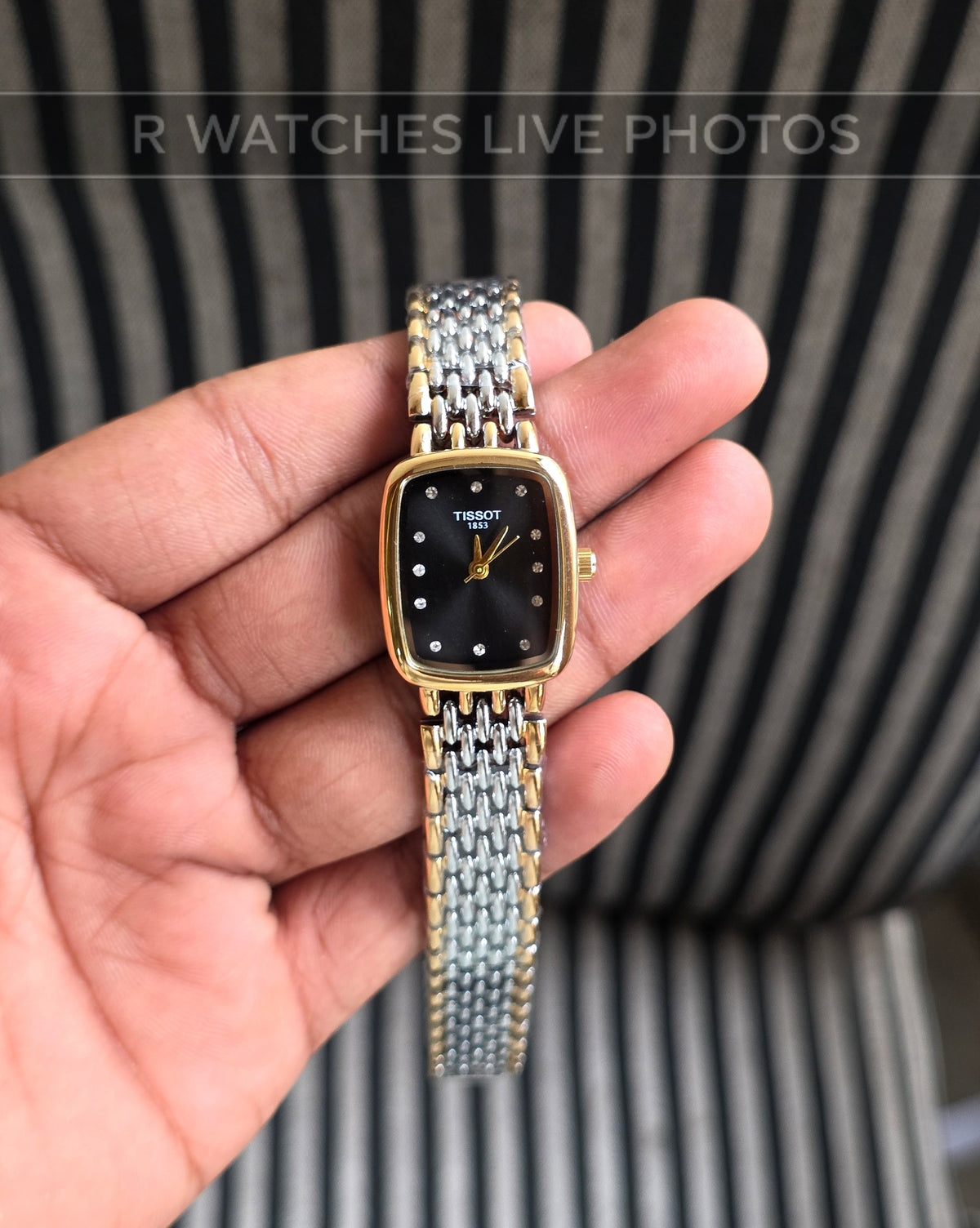 (OS)📷⭐ Tissot Girls Dual Tone Black (TSG3)