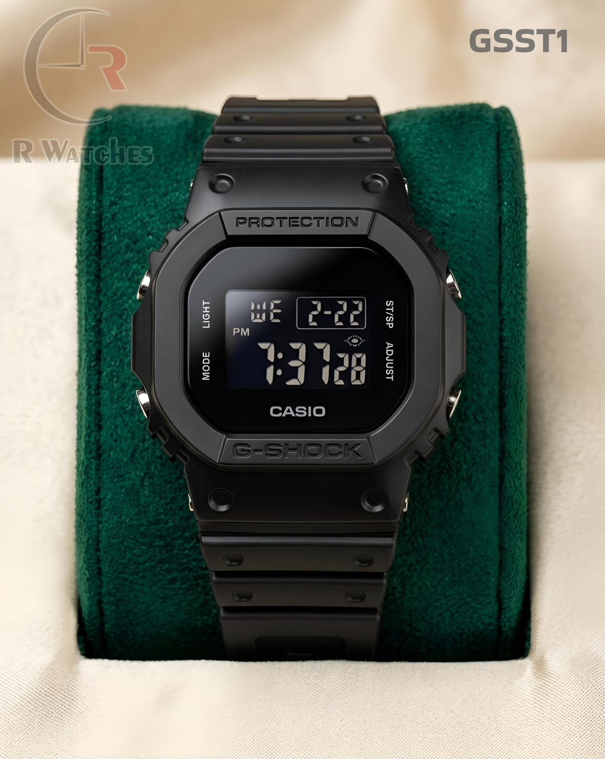(SS)🖤⬆️🔁⭐ G-Shock Vintage Fiber black (GSST1)