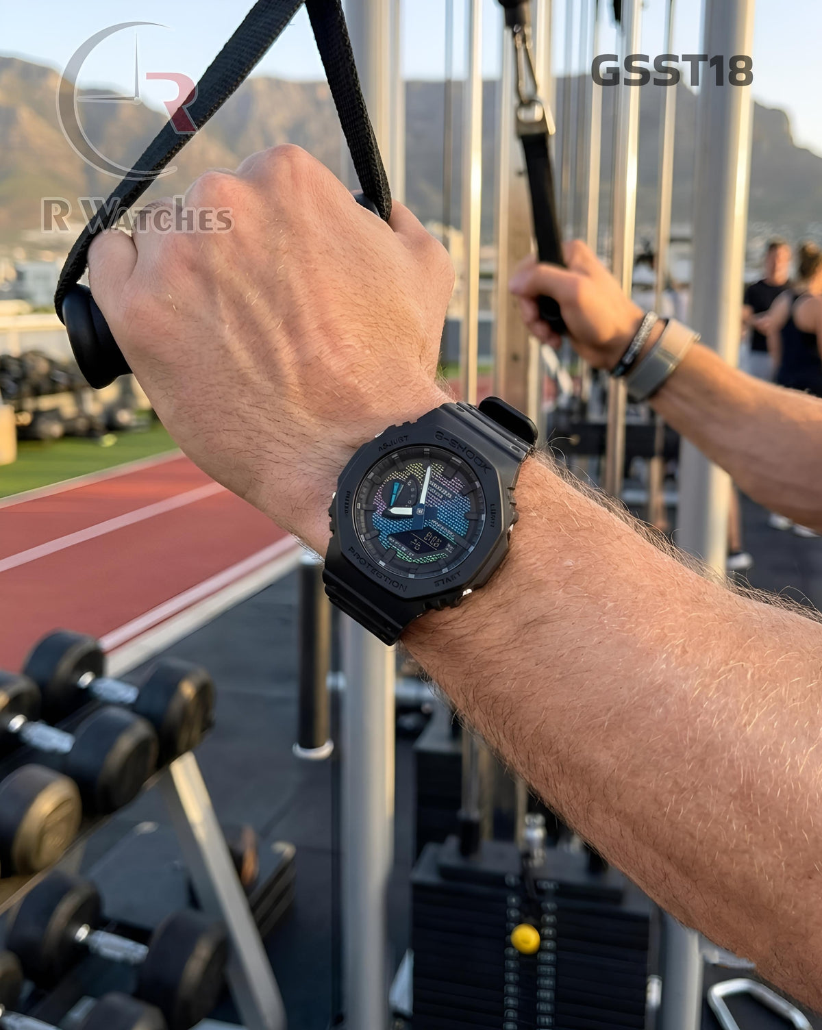 (OS2)🖤⬆️🔁 G-Shock New Fiber Black (GSST18)