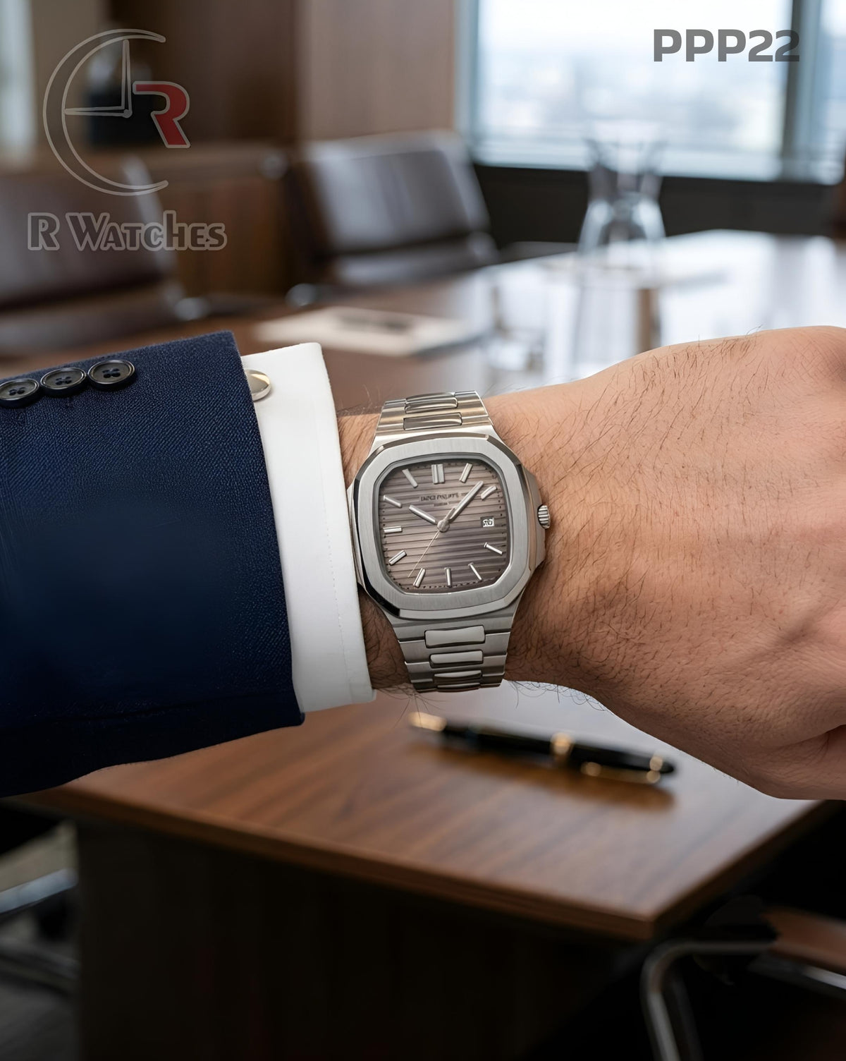 (OS)π€β Patek philip silver grey (PPP22)