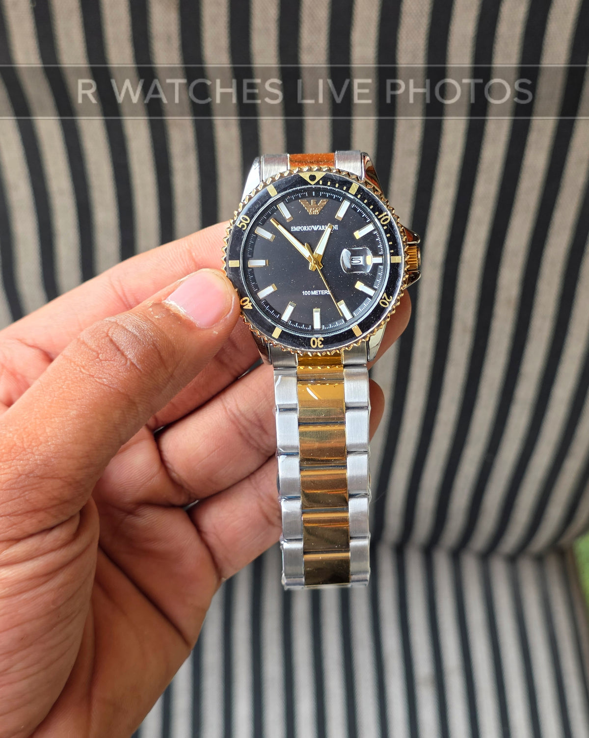 (OS)🖤⬆️⭐ Armani Dual Tone Black (EAP13)