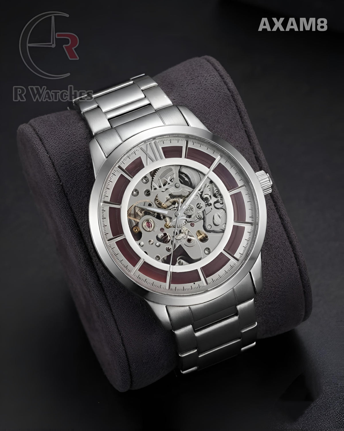 (OS)🖤⭐ AX Automatic Full Silver (AXAM8)
