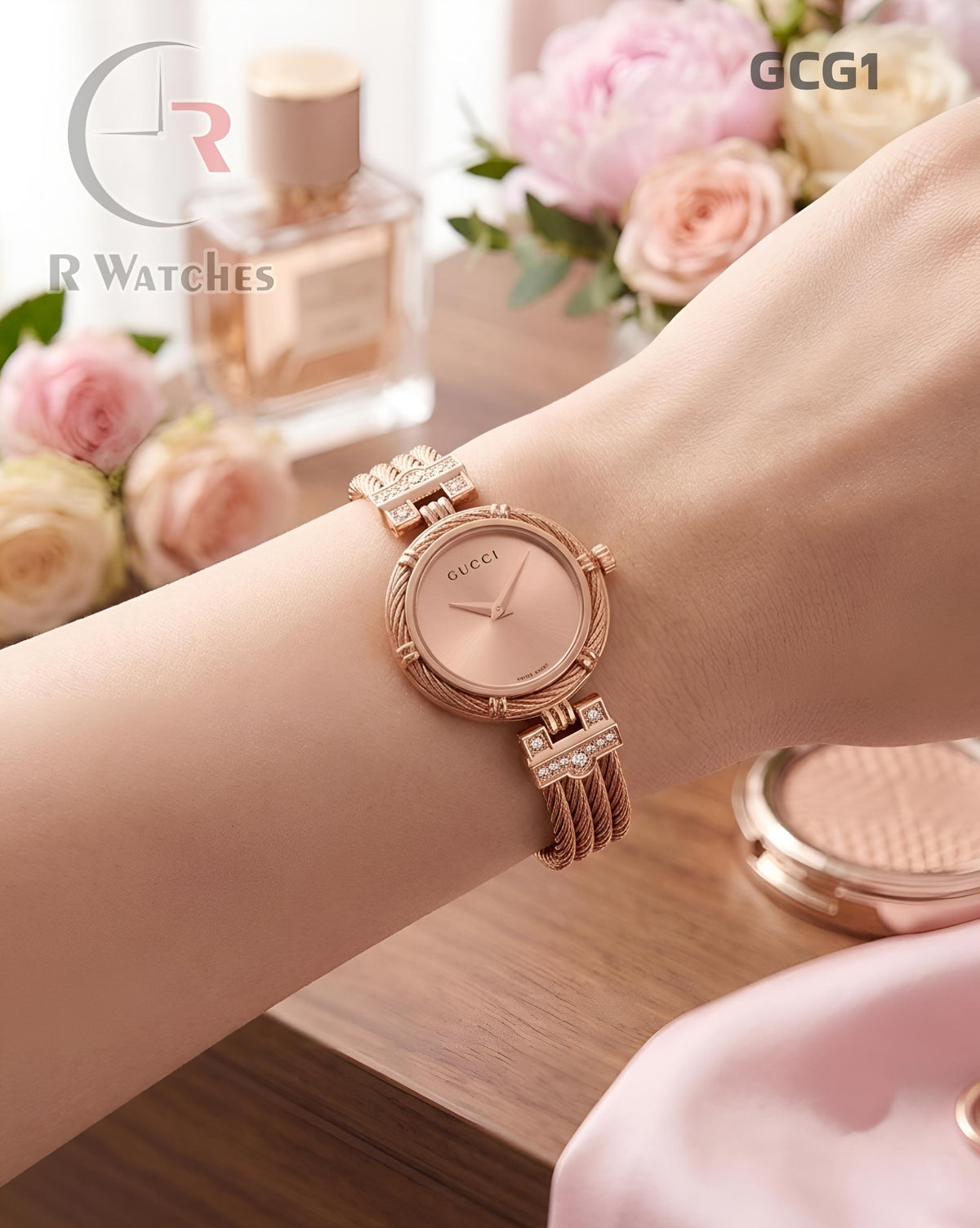 (SS)🖤⭐Gucci Girls Full Rose Gold (GCG1)