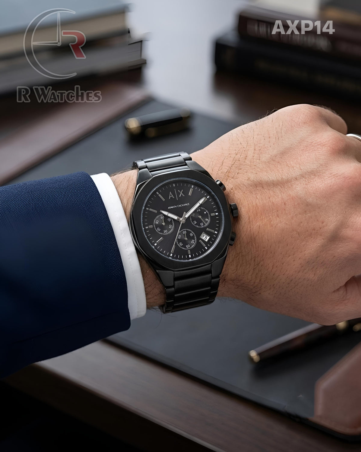 (OS)🖤⭐ AX Full Black Silver (AXP14)