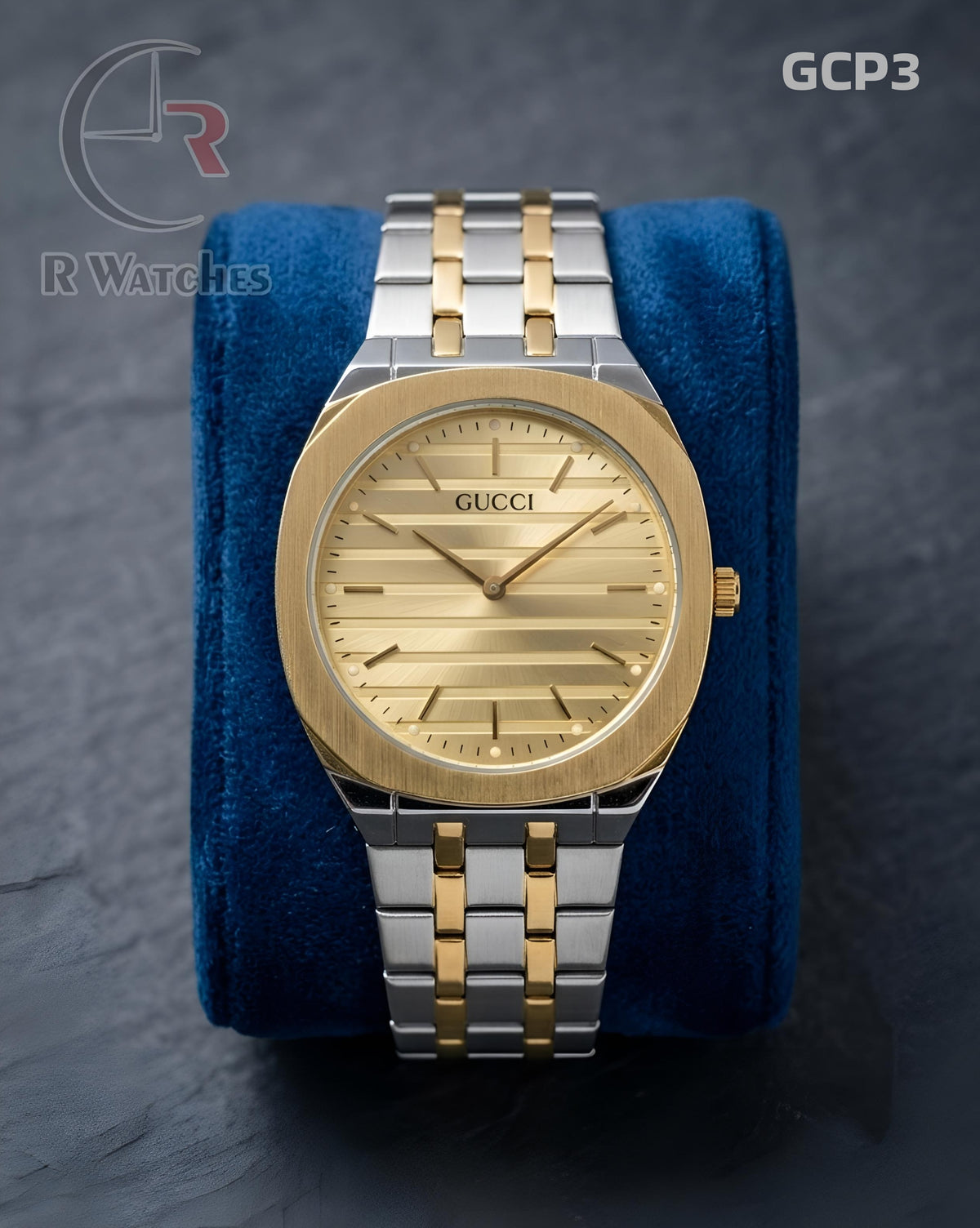 (OS)🖤⭐ Gucci Dual Tone Gold Dial (GCP3)