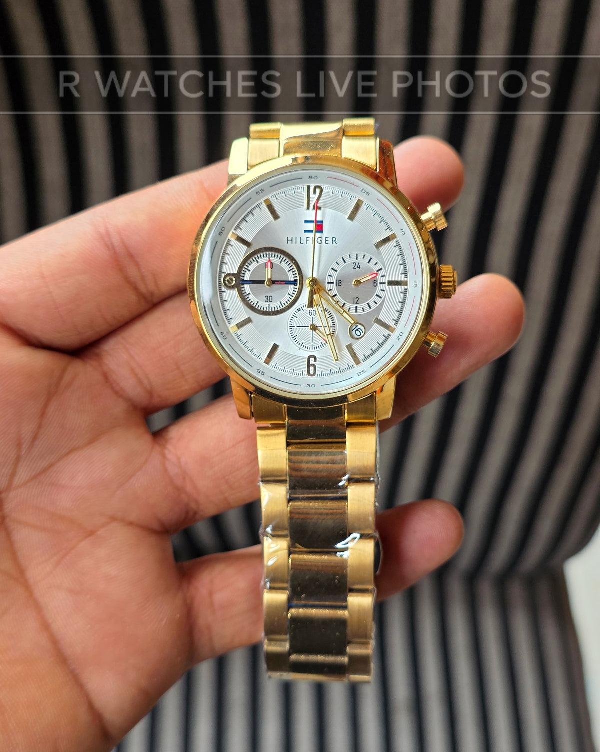 (SS)📷⬆️⭐ Tommy Hilfiger Gold White (THP11)