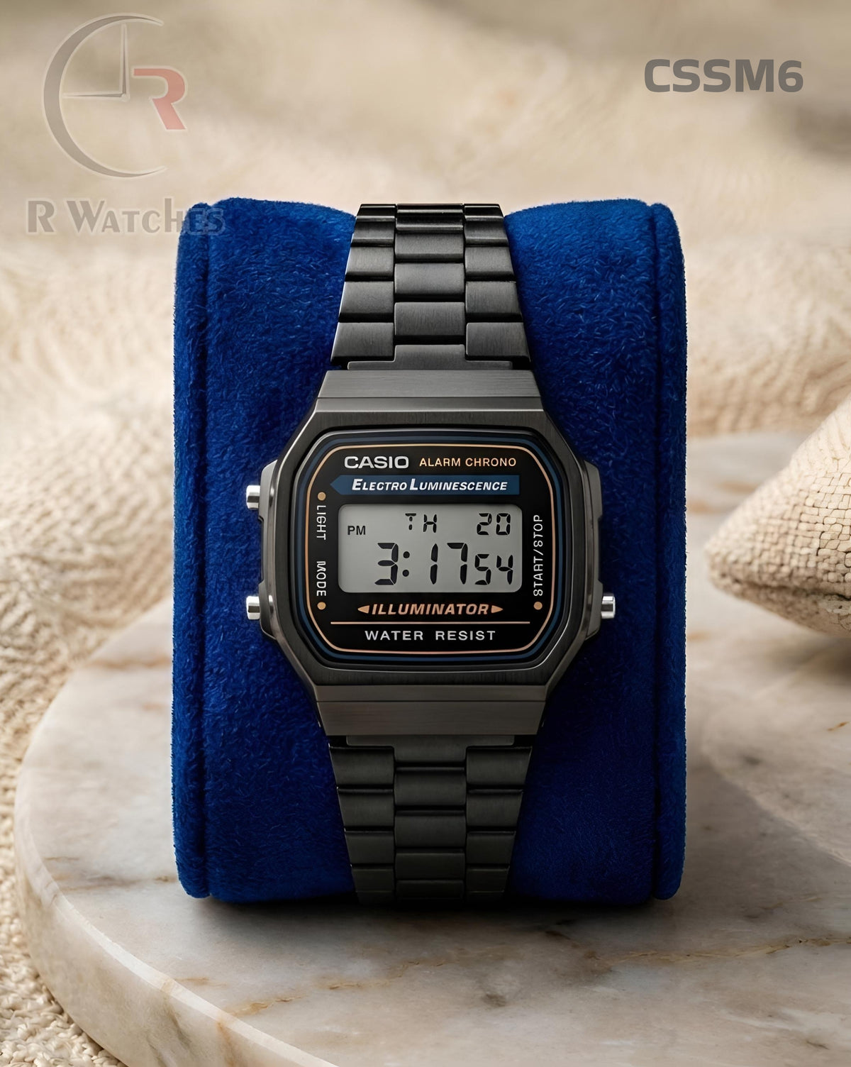 (OS5)🖤⬆️🔁⭐ Casio vintage black (CSSM6)