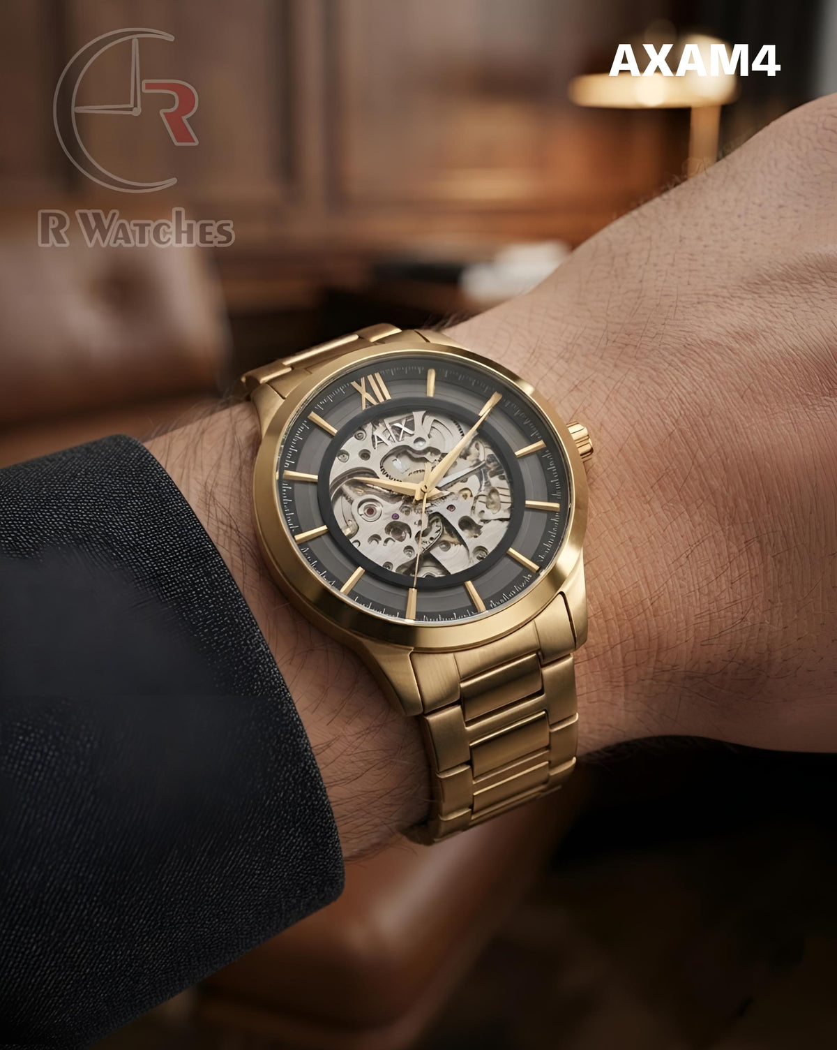 (SS)🖤⬆️ AX Automatic Black Gold (AXAM4)