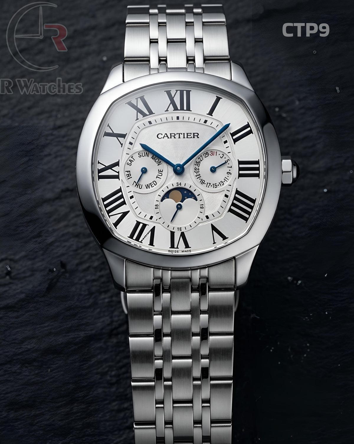 (SS)🖤⬆️⭐ Cartier new silver white (CTP9)