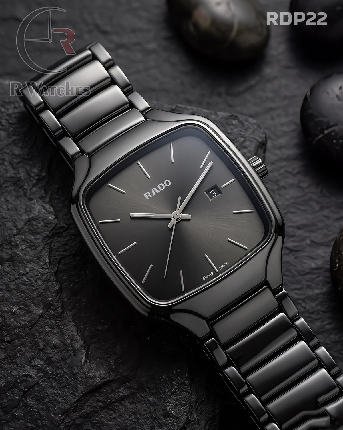 (OS)🖤⭐ Rado Full Black Dial (RDP22)