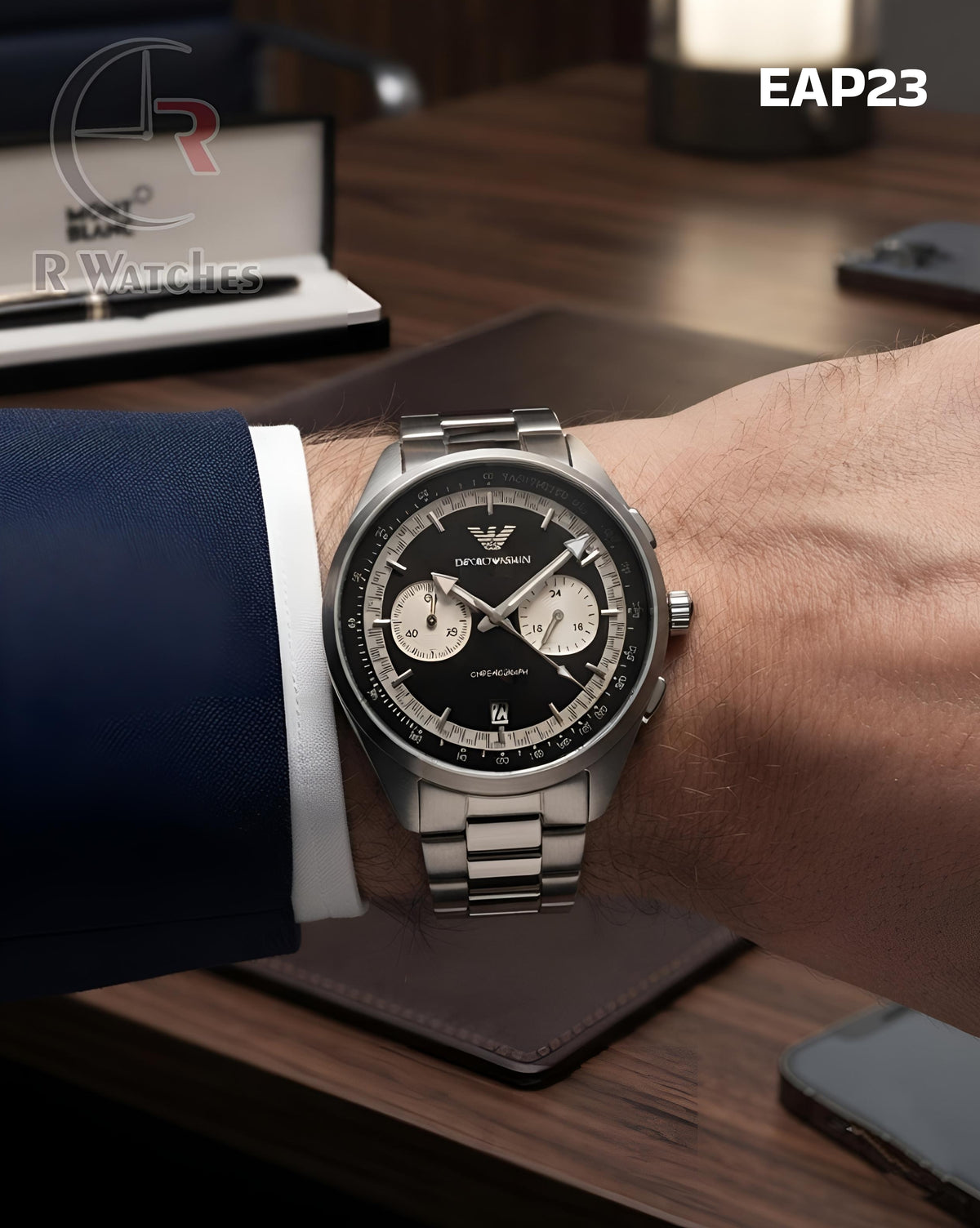 (OS)🖤⭐ Armani Black Silver (EAP23)