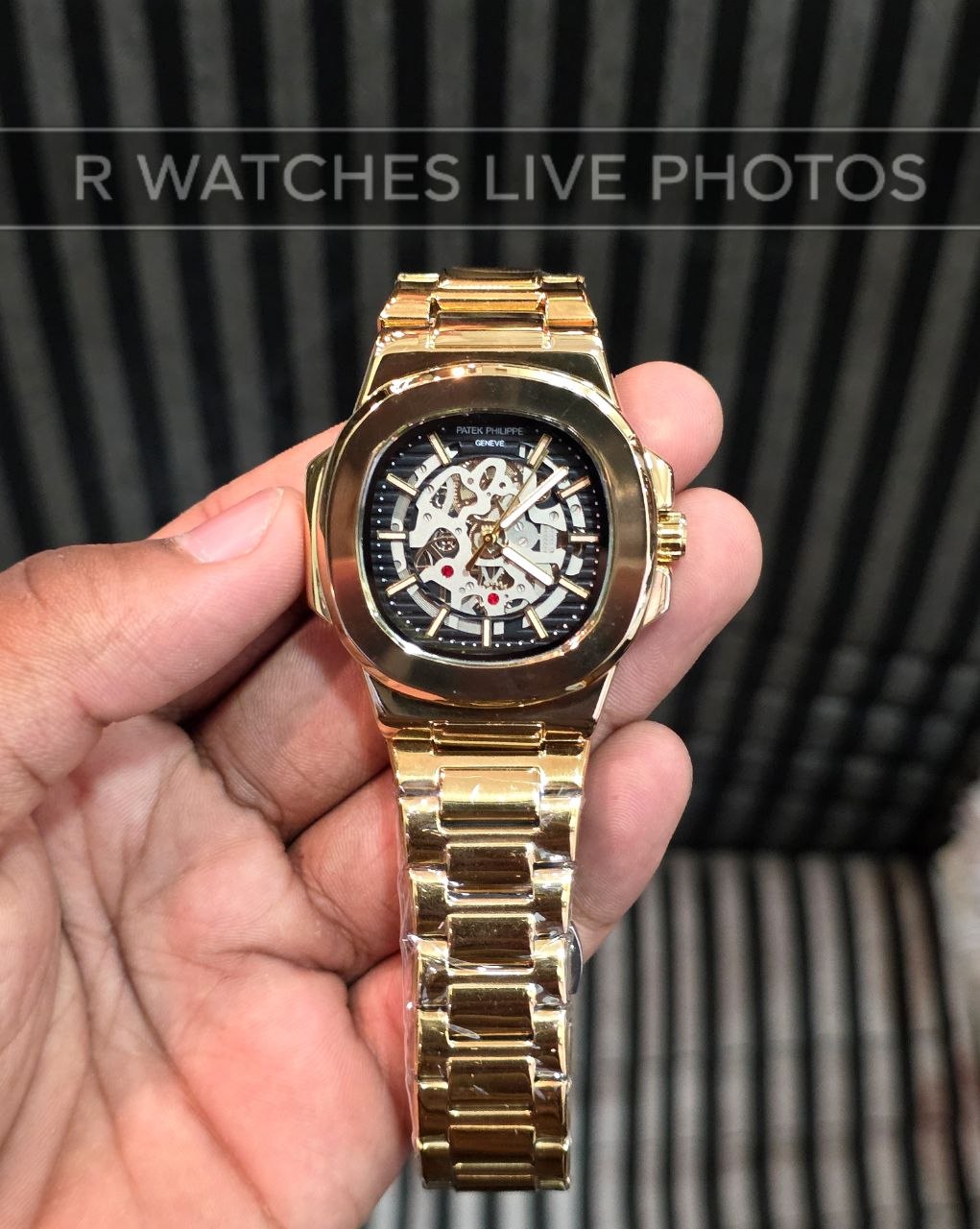 (OS2)π€β Patek Philippe Machinery Gold Black (PPP31)