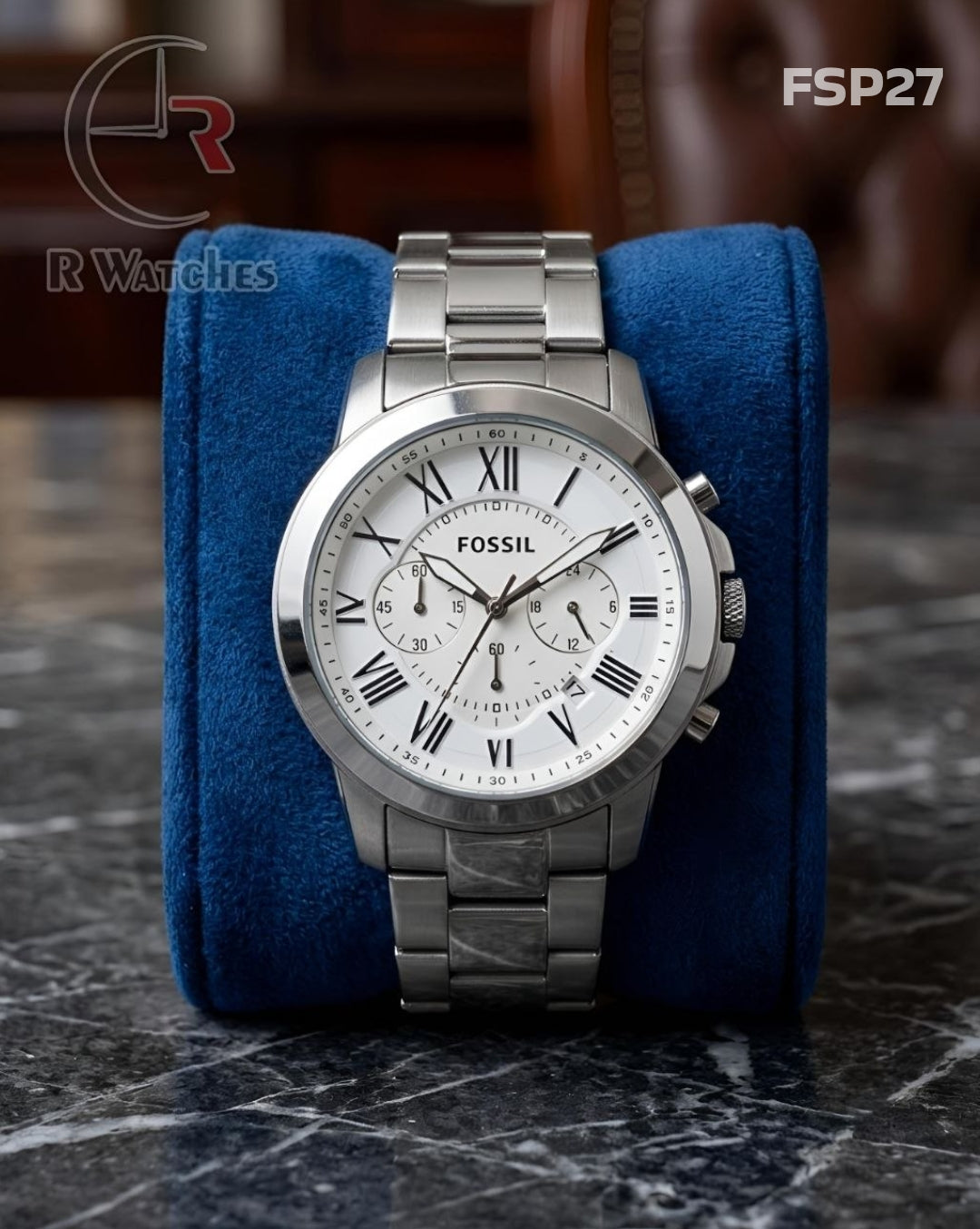 (OS)🖤⬆️ Fossil silver white (FSP27)