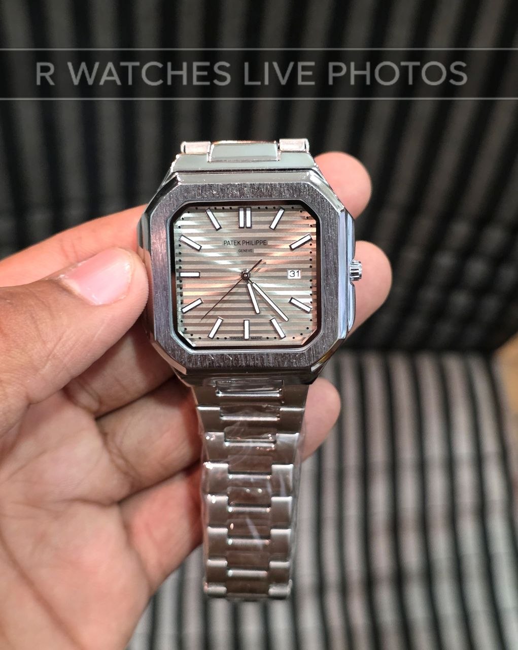 (OS)π€β Patek philip silver grey (PPP22)