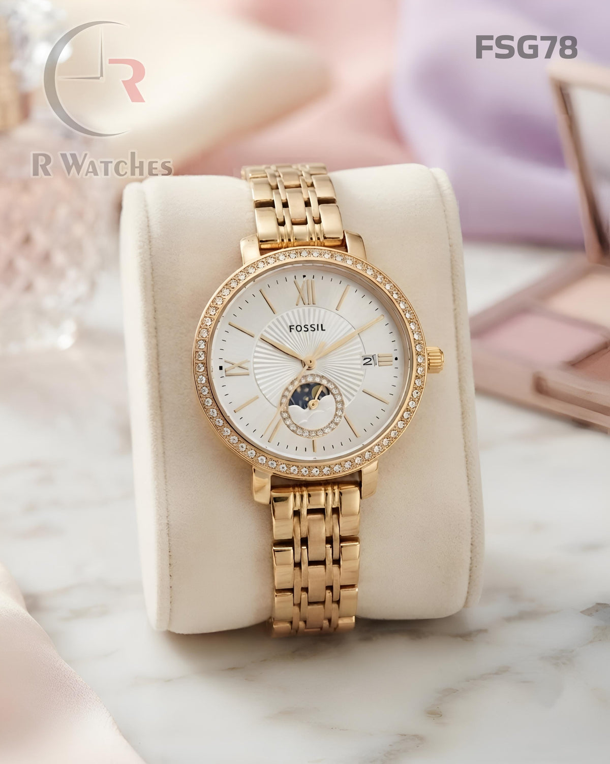 (OS)🖤⬆️ Fossil Girls Gold White (FSG78)