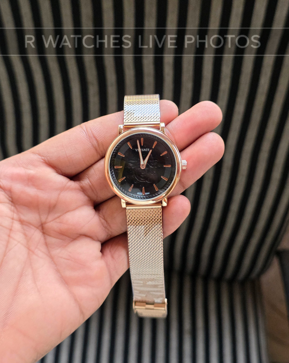 (OS)📷⭐ Versace girls rose gold black (VSG43)