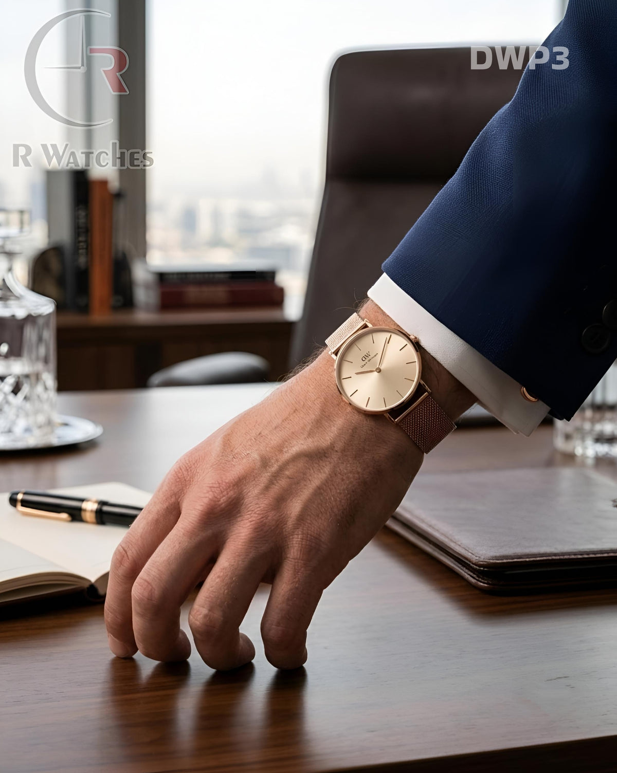 (OS)🖤⬆️ DW Rose Gold off Yellow (DWP3)