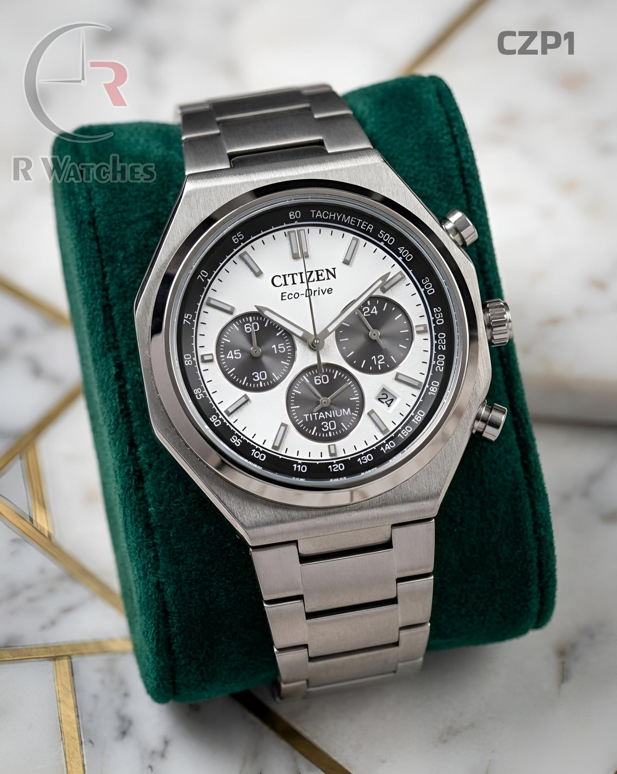 (SS)🖤⬆️⭐ Citizen Silver White Dial (CZP1)
