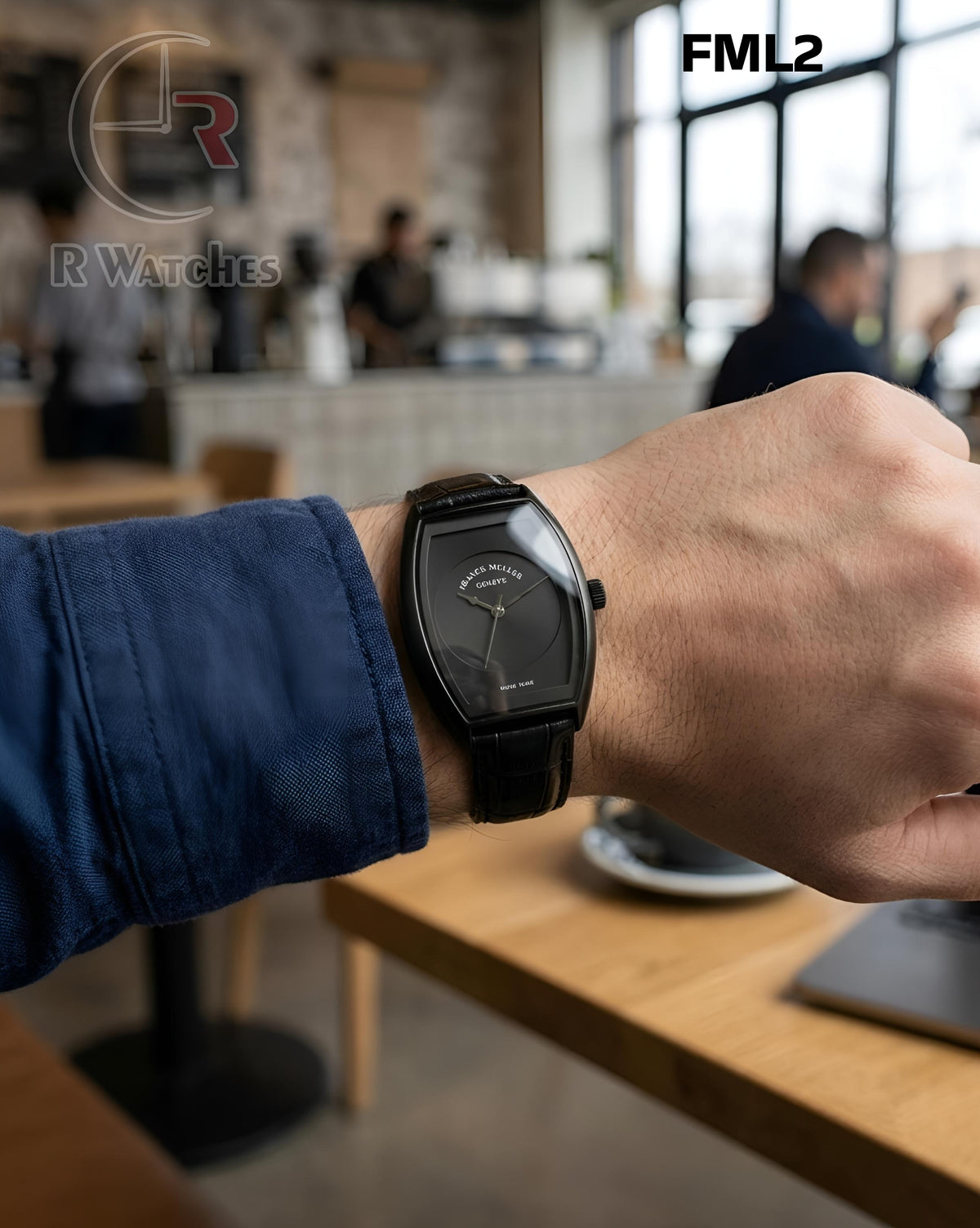 (SS)🖤⭐ Frank Muller Leather Full Black (FML2)