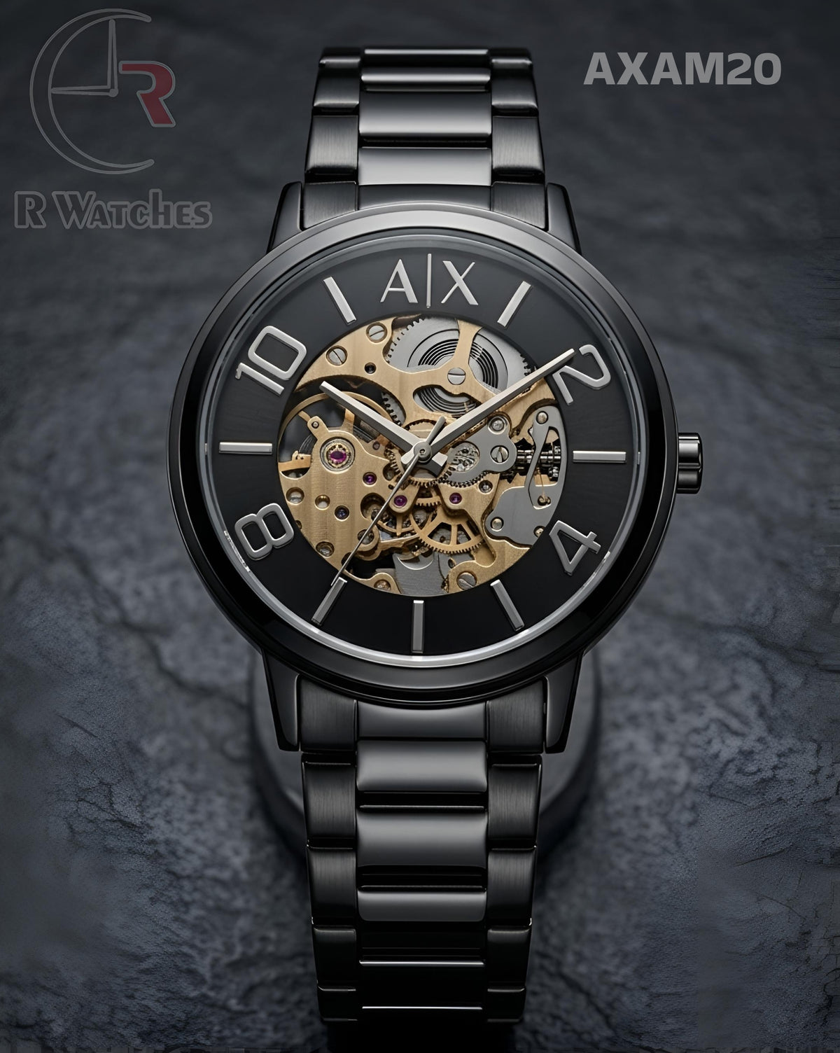 (SS)🖤 AX Automatic metal black (AXAM20)
