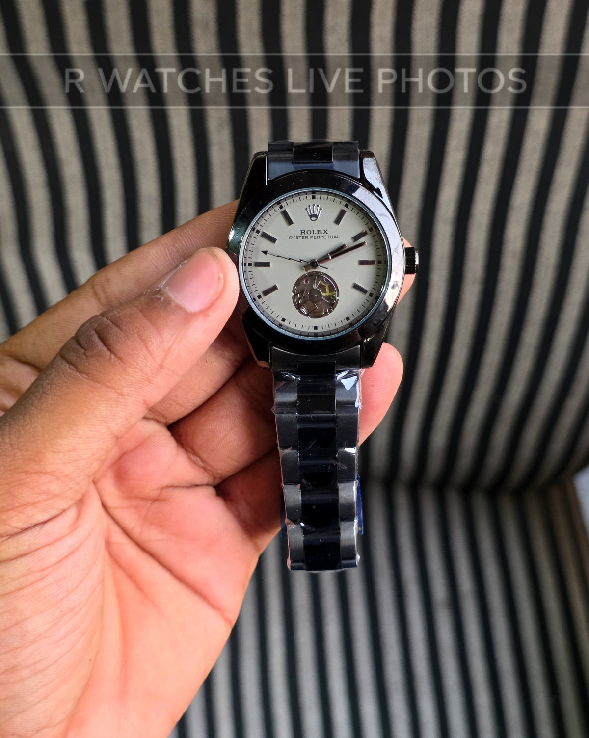 (OS)📷⭐ Rolex Automatic Grey Black (RXAM30)