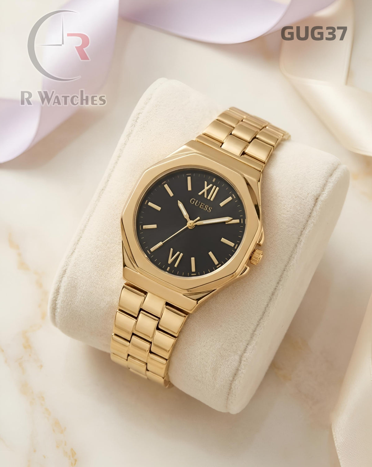 (OS)🖤⭐ Guess girls rose gold black (GUG37)