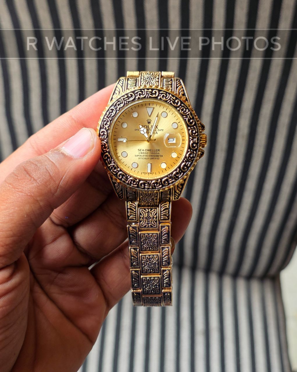 (OS)📷⬆️⭐ Rolex Rajwadi full gold (RXP54)