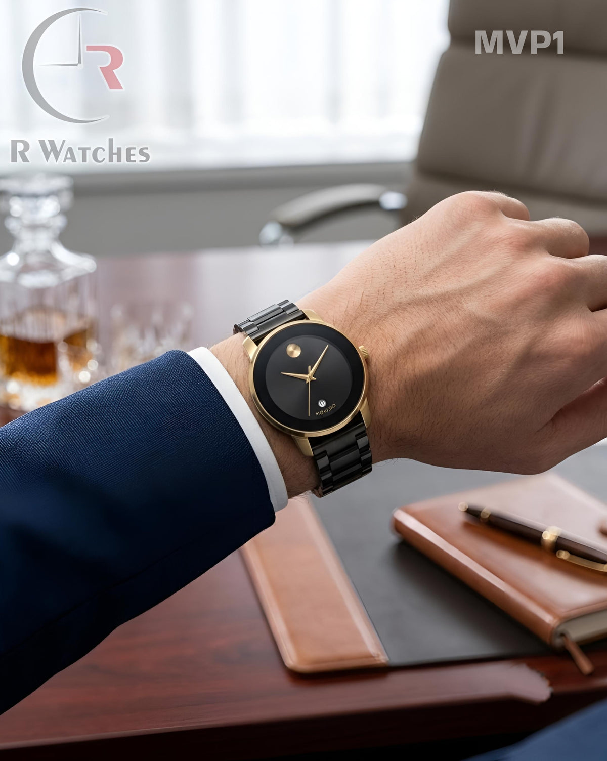(OS)🖤⭐ Movado Black Gold (MVP1)