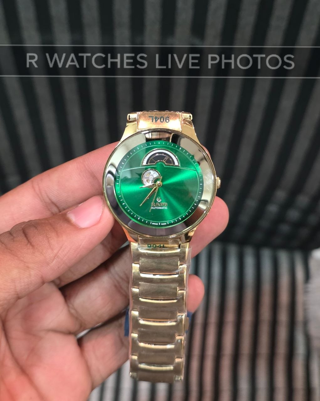 (OS2)📷⭐ Rado new golden green (RDP43)
