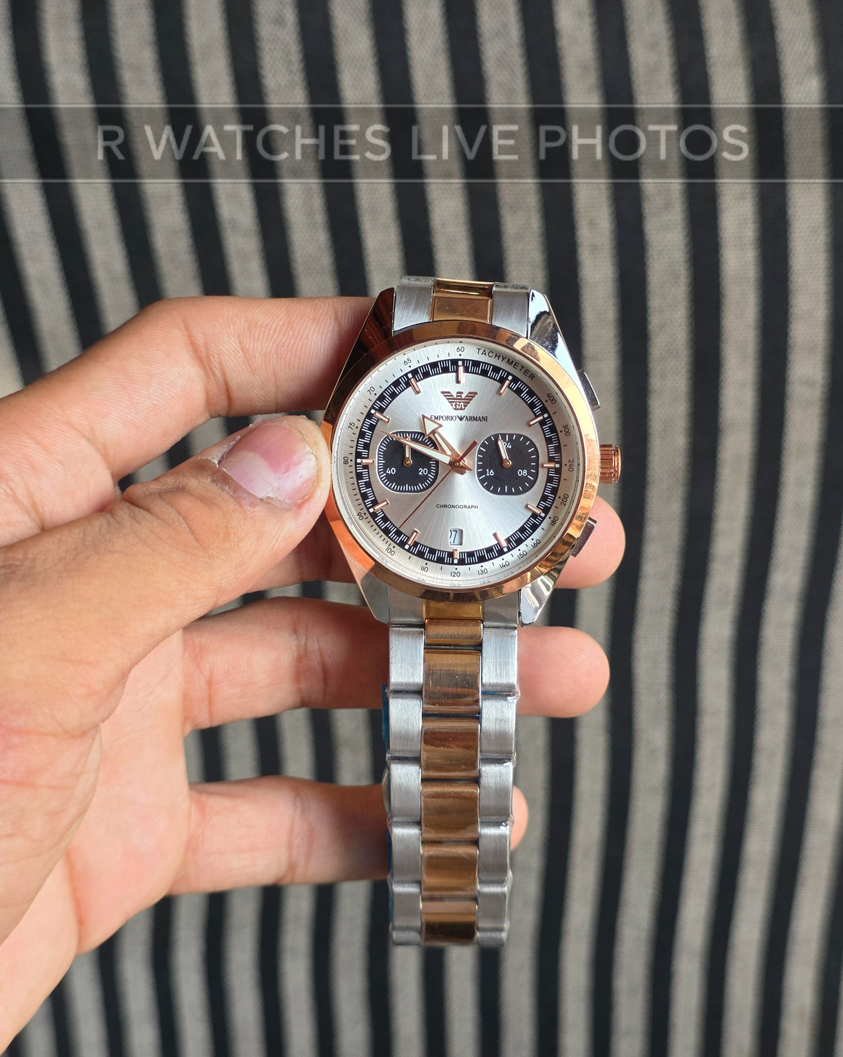 (SS)🖤⭐ Armani Rose Gold White (EAP20)