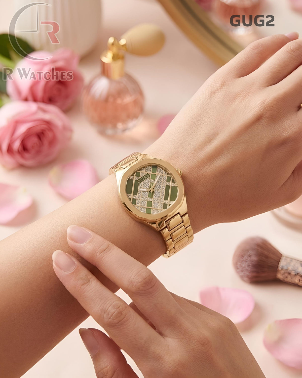 (OS)🖤 Guess Girls Gold Green (GUG20)