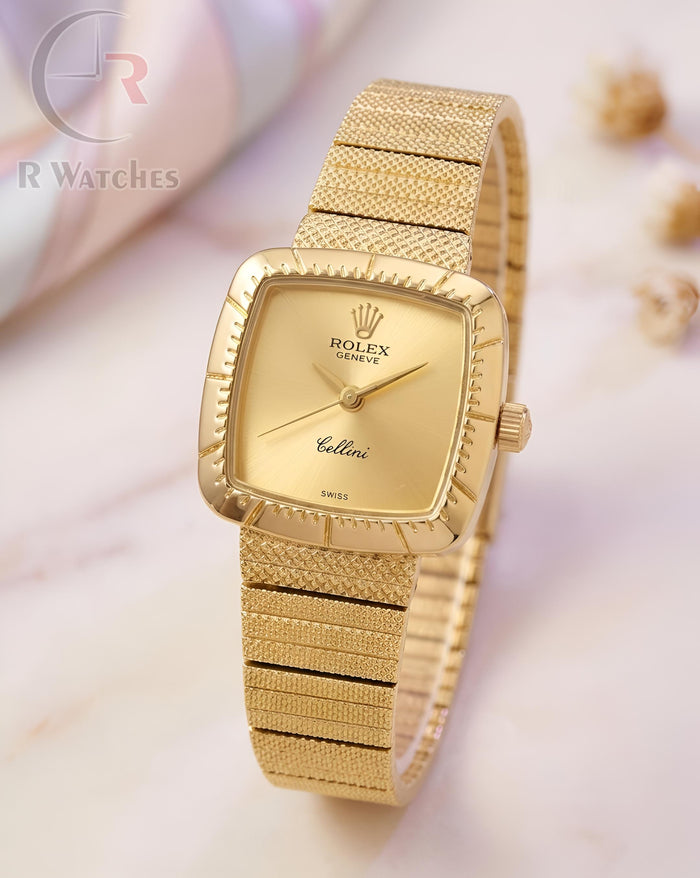 (OS) Rolex Girls Full Gold