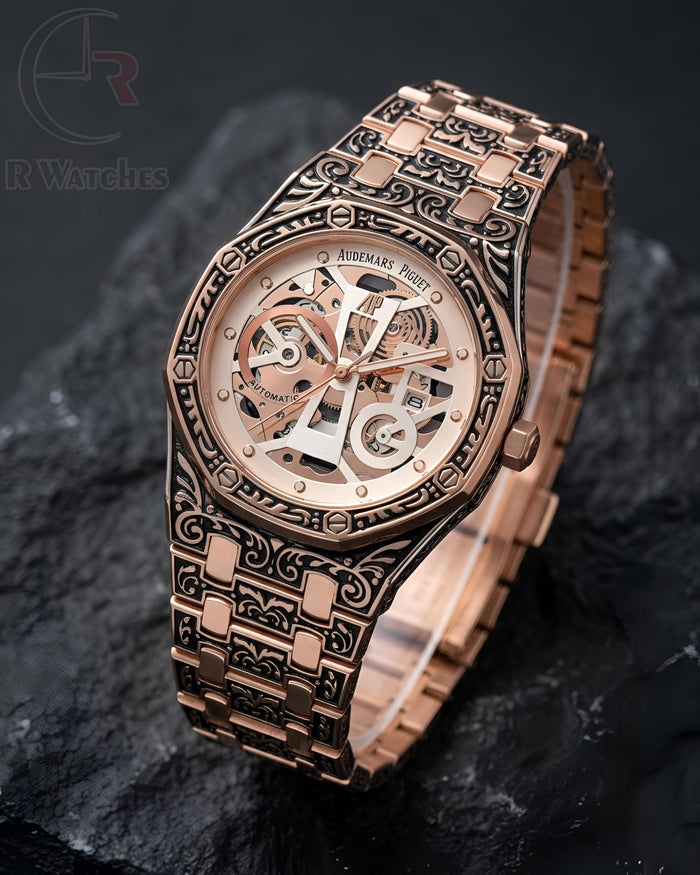 (OS) AP Rajwadi Rose Gold White