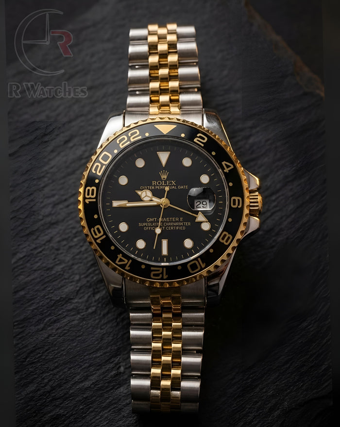 (OS3)⭐ Rolex GMT Master Dual Tone Black