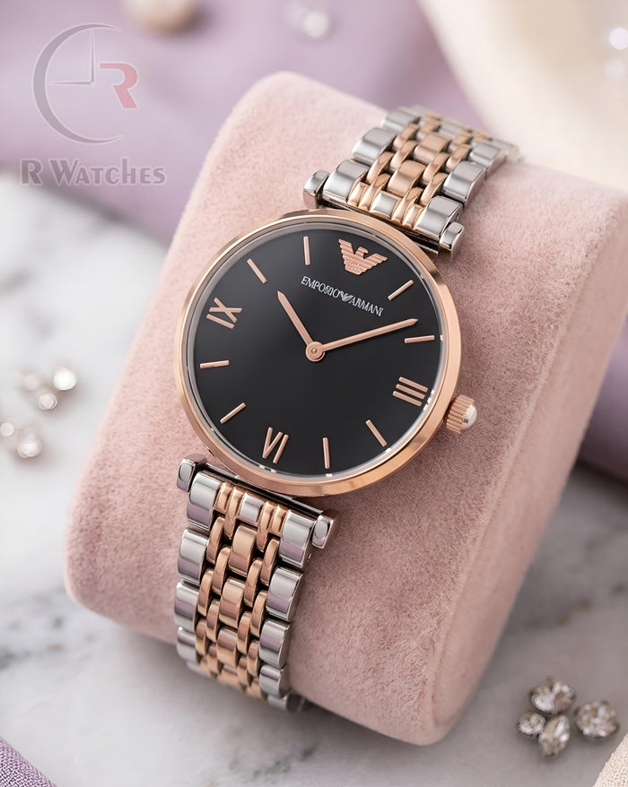 (OS)⭐ Armani Girls Dual Tone Black