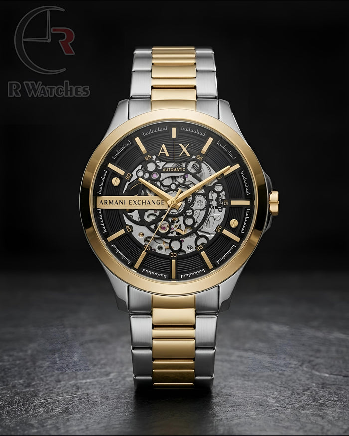 (OS2) AX Automatic Dual Tone Black Dial