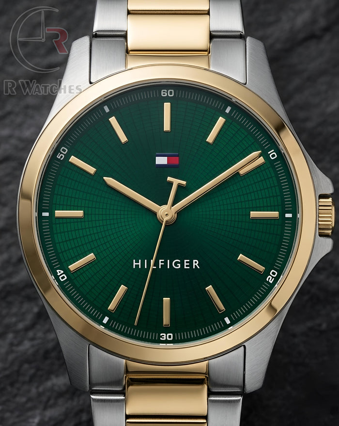 (OS)⭐ Tommy Hilfiger Dual Tone Green