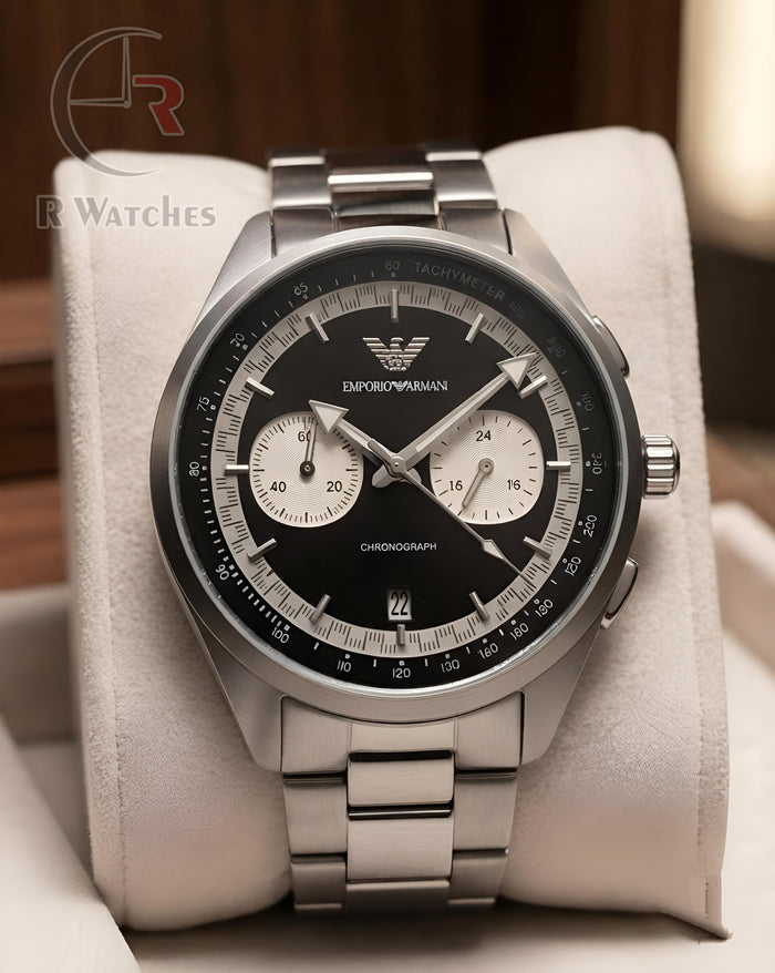(OS) Armani Black Silver