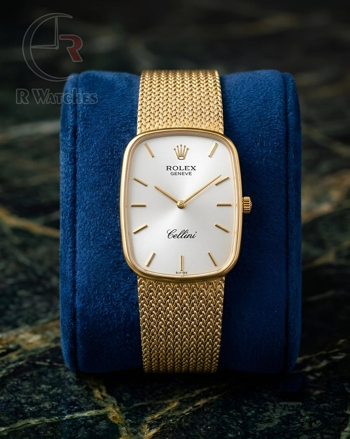 (OS) Rolex Square Gold White
