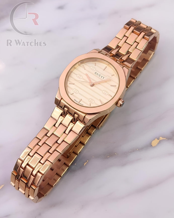 (SS) Gucci girl's Rose Gold