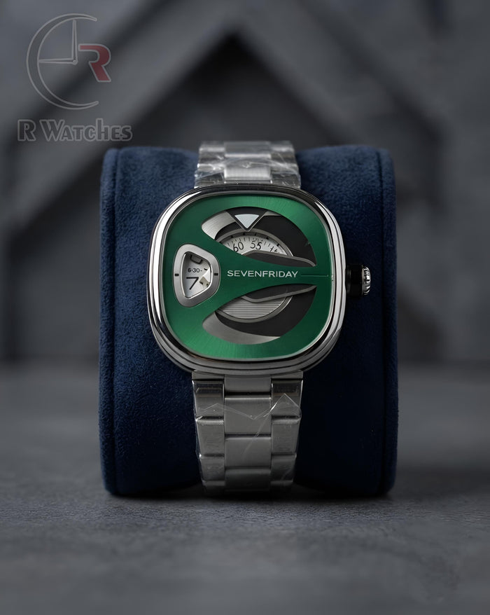 (OS2) SevenFriday Green Silver