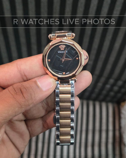(OS)⭐ Versace Girls Rose Gold Black
